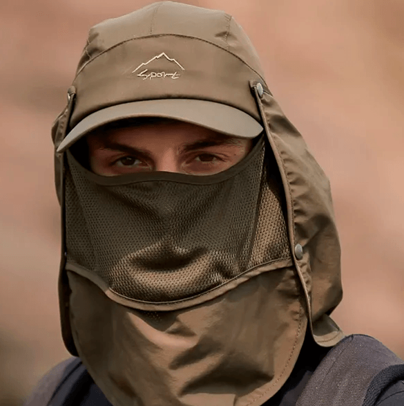 Boné Multifuncional Sun Protector [PROTEÇÃO COMPLETA] - Loja Avista
